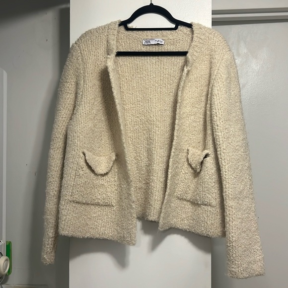 Zara Boucle Cardigan - Picture 2 of 11